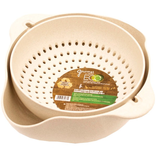 Gourmet By Starfrit Eco Small Colander and Bowl