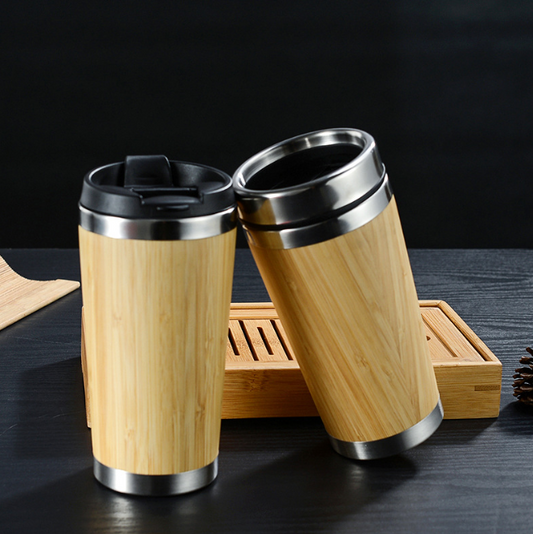 450ml Bamboo Travel Coffee Cup